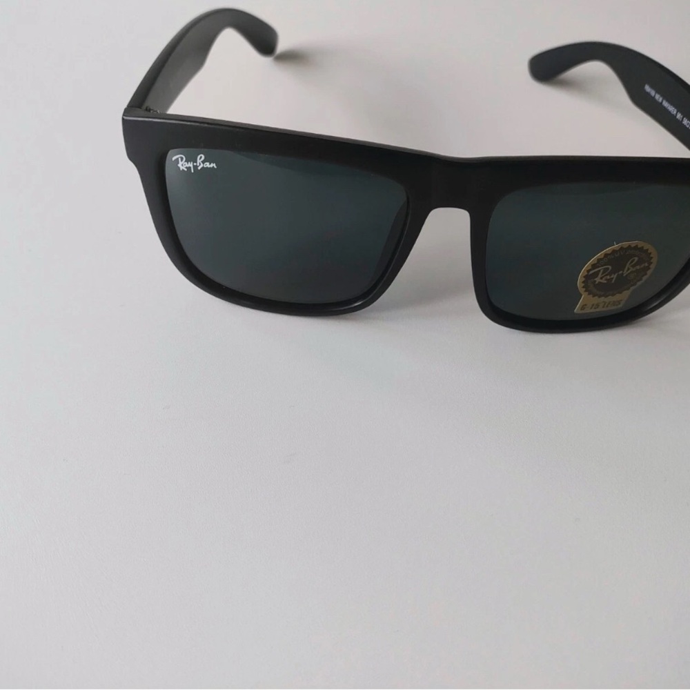 Ray-Ban Justin Black Sunglasses- Limited Edition - Picture 5 of 6